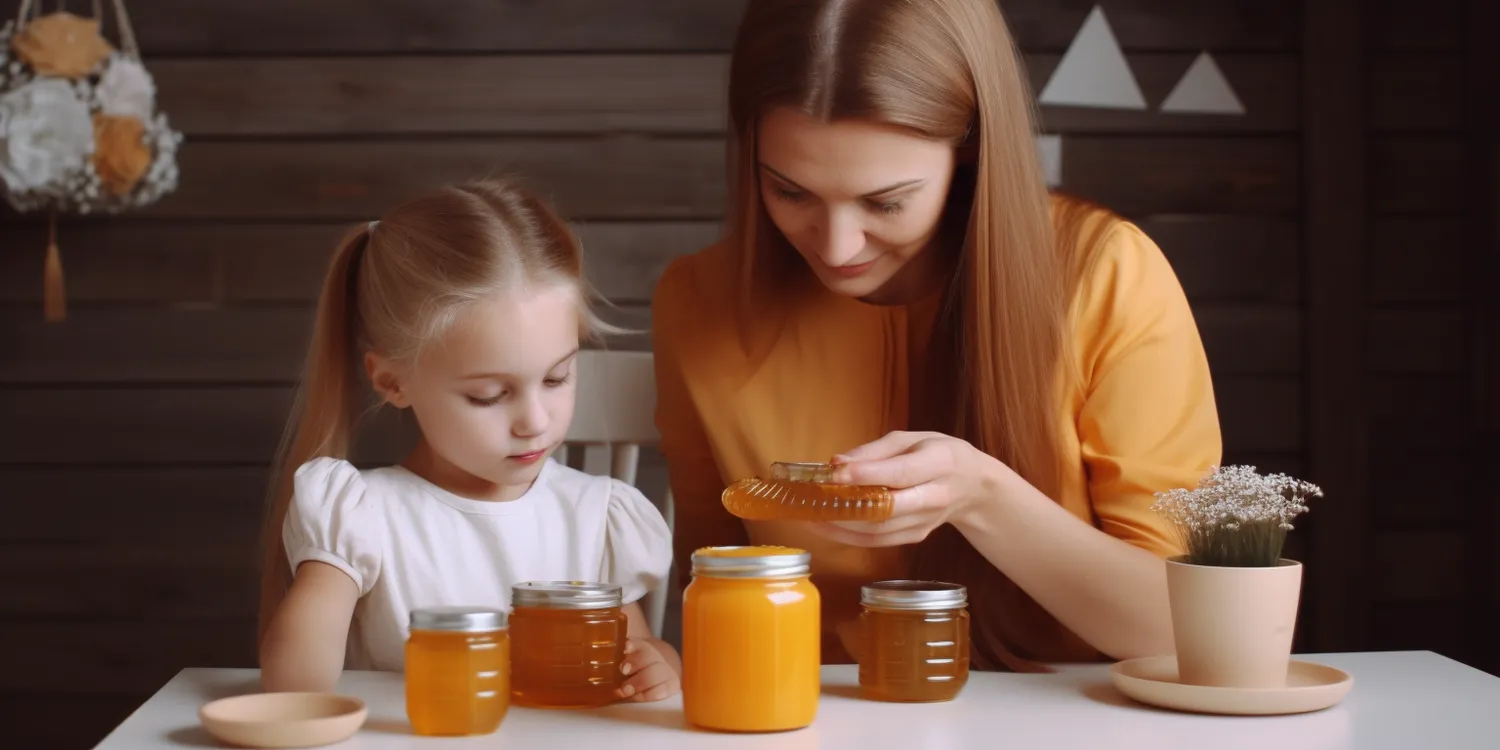 Ciemny miód z czego?